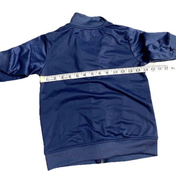 Hurley Kids Full Zip Track Jacket Size 7 Blue Green Checkered Logo Boys Athletic - Picture 5 of 5